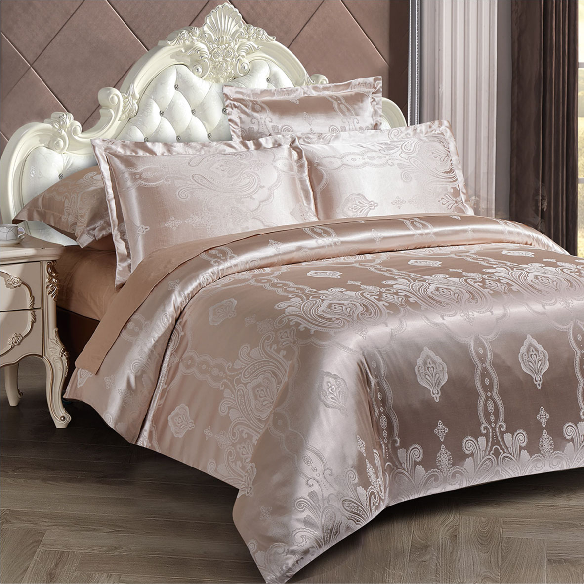  Сатин Жаккард - Постельное белье «Сатин Jacquard Premium» СЖ-077 