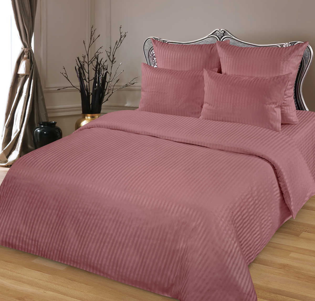  Сатин Stripe - Постельное белье «Сатин Stripe» гармония 1*1см 