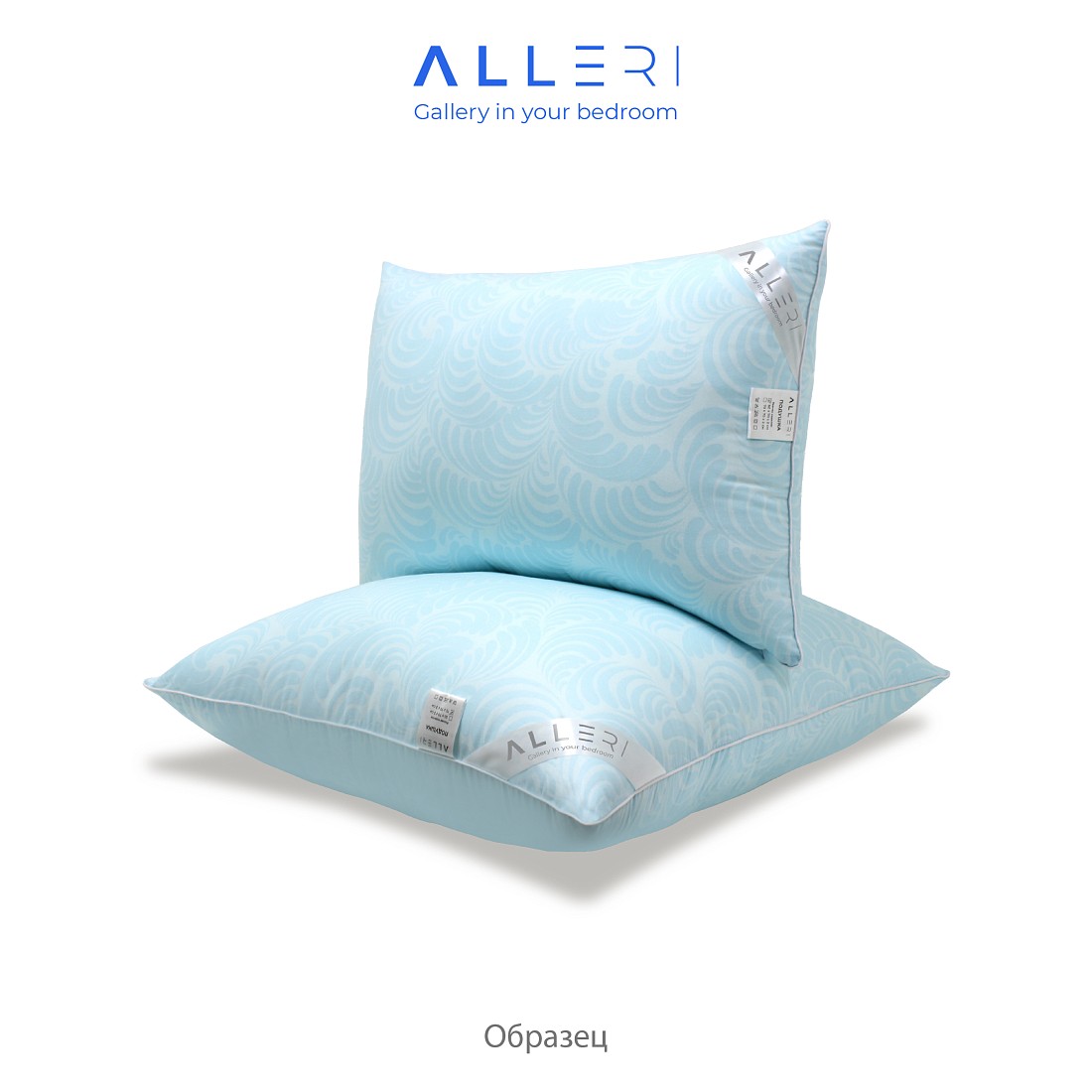  Подушки из лебяжьего пуха - Подушка "Лебяжий пух" (Поплин), Двухкамерная 